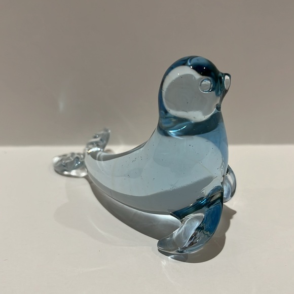 Glass Sea Lion Figurine/Paperweight - Picture 2 of 8